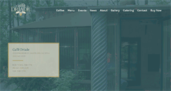 Desktop Screenshot of caffedriade.com