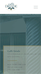 Mobile Screenshot of caffedriade.com